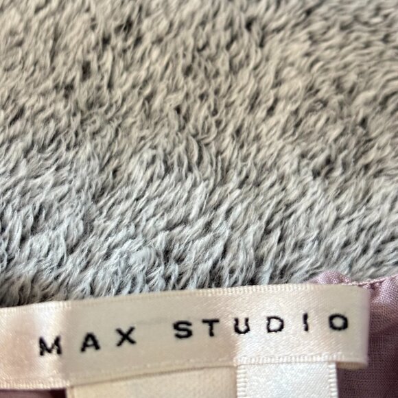 Max Studio Womens Dress Medium Babydoll Floral Fit Flare‎ Fairy Whimsical 18965 - Picture 3 of 9